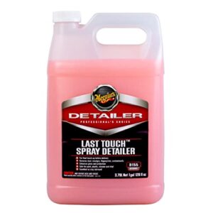 meguiar’s d15501 last touch spray detailer – 1 gallon container