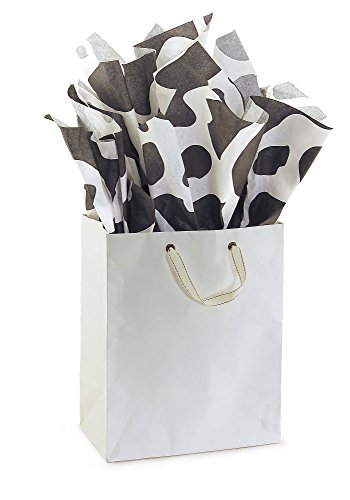 Hygloss Tissue Paper, 20-Inch by 30-Inch, 4 Each of 5 Animal Designs, 20-Pack, Assorted, Model: 88209
