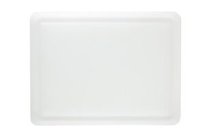 dexas nsf polysafe pastry/cutting board with well, 15 by 20 inches, white