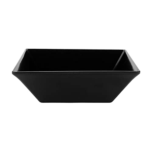 G.E.T. Enterprises ML-246-BK 1.6 qt. Square Bowl, Black