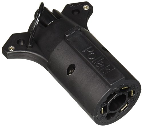 POLLAK 12-716V 7-Way to 4-Way Connector Adapter, Black