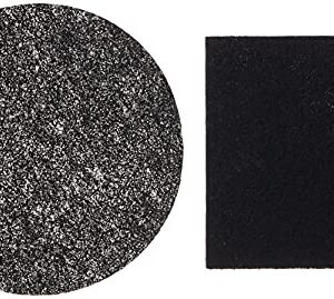 Norpro Replacement Filters for Stainless Steel Compost Keeper, 2 Pieces, One Size, Black