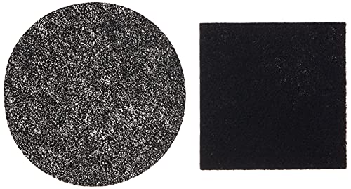 Norpro Replacement Filters for Stainless Steel Compost Keeper, 2 Pieces, One Size, Black