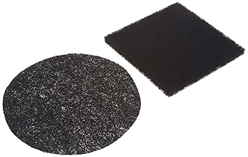 Norpro Replacement Filters for Stainless Steel Compost Keeper, 2 Pieces, One Size, Black