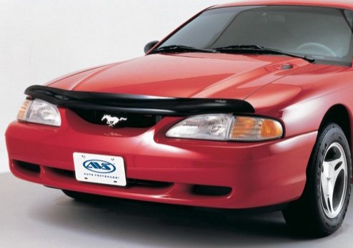 Auto Ventshade [AVS] Hood Shield Carflector | Low Profile, Smoke Color | 20520 | Fits 1999 - 2004 Ford Mustang