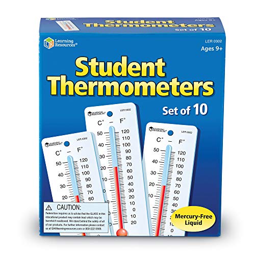 Learning Resources Student Thermometers 2 X 6 in