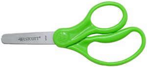 westcott 5’’ kids’ scissors, blunt (13130), assorted colors