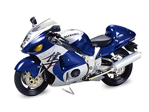 TAMIYA Suzuki GSX1300R Hayabusa Street 98 Model Motorcycle, 300014090, 1:12 Scale