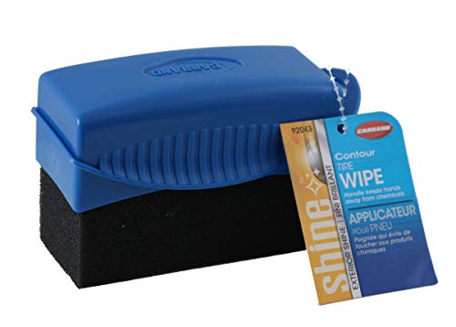 Carrand 92043 Contour Tire Wipe , Blue