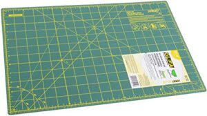 olfa 9880 rm-cg 12-inch x 18-inch self-healing double-sided rotary mat