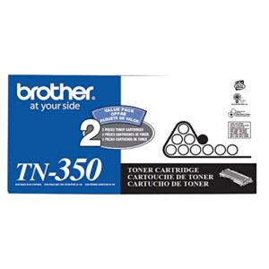 brother tn350 2 pack standard yield toner cartridges