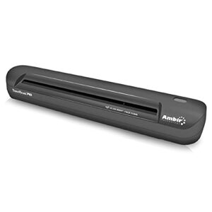 ambir travelscan pro 600 (ps600-as) simplex document scanner and card scanner