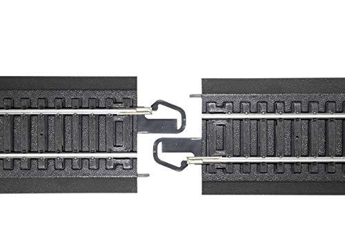 Bachmann Trains - Snap-Fit E-Z TRACK 30 DEGREE CROSSING (1/card - STEEL ALLOY Rail With Black Roadbed - HO Scale