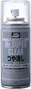 mr. super clear flat spray