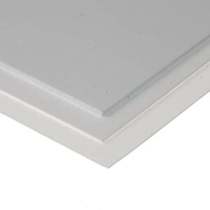 Evergreen 9030 White Polystyrene Sheet 150 x 300 x 0.75 mm Pack of 2