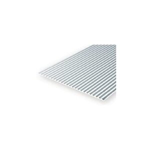 evergreen 4525 corrugated sheet game, 1 x 150 x 300 mm, grid 0.75 mm, pack of 1