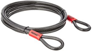 trimax tdl1212 trimaflex dual loop multi-use cable (12 ft long x 12mm)