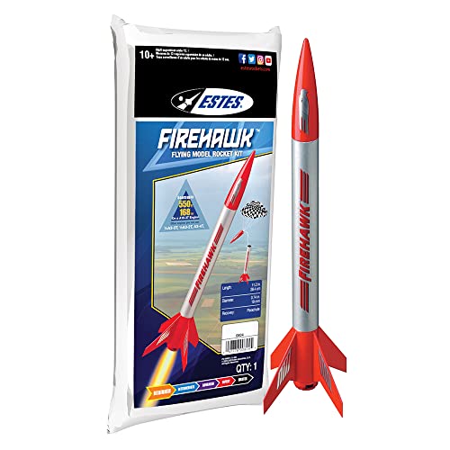 Estes 804 Firehawk Flying Model Rocket Kit