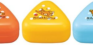 Rilakkuma ONIGIRI CASE SET (3Pcs) | Rice Ball Case | LS-2 ( Japanese Import )