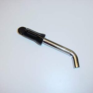 Trimax Standard 1/2" Dia. Resettable Combinaiton Bent Pin Receiver Lock MAG125, Clam Packaging, Chrome