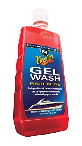 2 X Meguiar's M5416 Marine/RV Gel Wash - 16 oz.