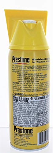 Prestone AS242 Windshield De-Icer - 11 oz. Aerosol 2 Pack