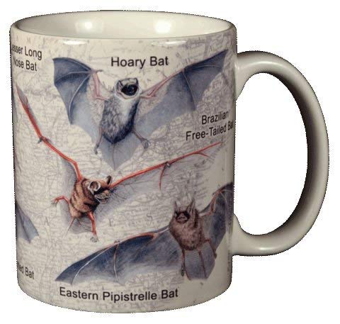 WILD COTTON Bats of North America 11 Ounce Ceramic Coffee Mug (WC401M)