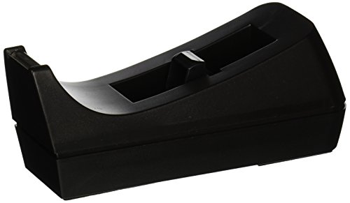 Business Source Standard Desktop Tape Dispenser, Black, 1 in (BSN32954)