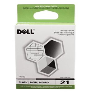 Dell 21 Printer Series Ink Cartridge for Dell All-In-One printers P513w P713w V313 V313w V515w V715w, 2-Pack, (Black and Color)