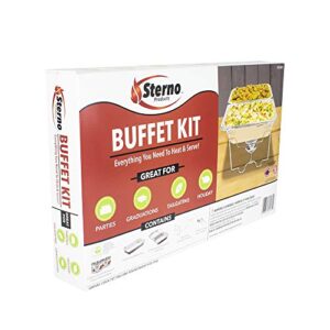 Sterno 70181 Buffet Kit, Full