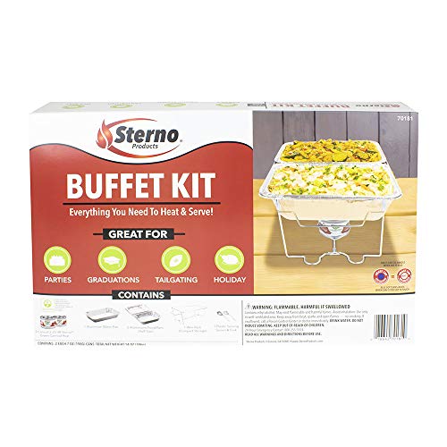 Sterno 70181 Buffet Kit, Full