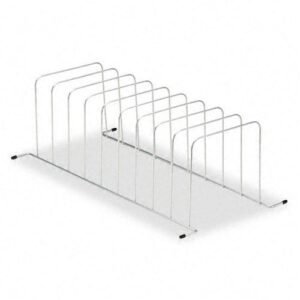 Fellowes : Desktop/Drawer Organizer, Nine Sections, Wire, 11 1/2 x 23 1/4 x 7 1/2, Silver -:- Sold as 2 Packs of - 1 - / - Total of 2 Each