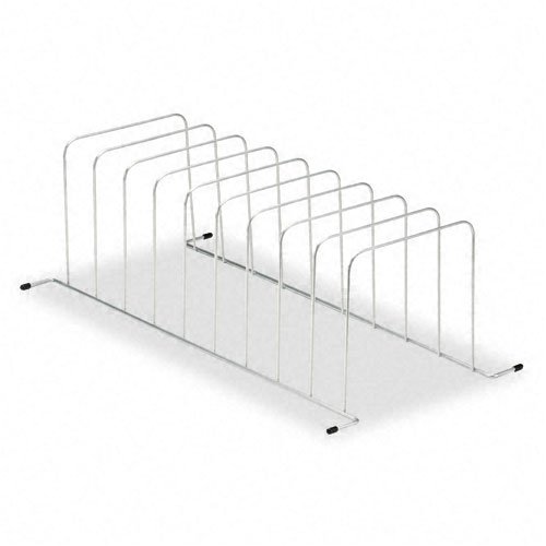 Fellowes : Desktop/Drawer Organizer, Nine Sections, Wire, 11 1/2 x 23 1/4 x 7 1/2, Silver -:- Sold as 2 Packs of - 1 - / - Total of 2 Each