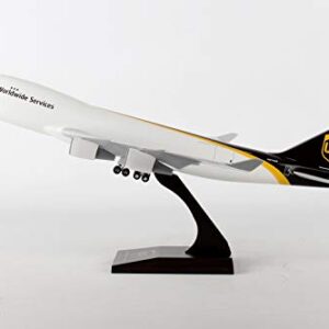 Daron Skymarks Ups 747-400F Airplane Model Building Kit with Gear 1/200-Scale