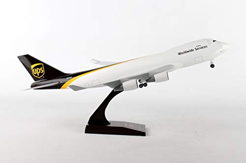 Daron Skymarks Ups 747-400F Airplane Model Building Kit with Gear 1/200-Scale