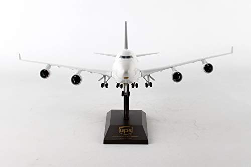 Daron Skymarks Ups 747-400F Airplane Model Building Kit with Gear 1/200-Scale