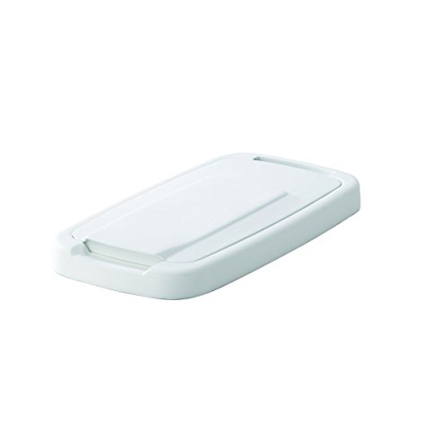 Knape & Vogt QT20LB-WH Trash Can Lid, 0.75 by 14.5 by 7.44-Inch,White