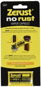 zerust vc2-1/vc2-1/2-1 rust preventing vapor capsule, yellow