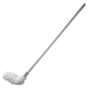 rubbermaid fgt13000gy00 overhead long extension handle dusting tool with launderable head, gray