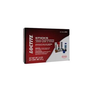 Loctite 576507 Stick Thread Treatment Assortment Kit , red