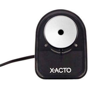 X-ACTO Electric Pencil Sharpener | XLR Heavy Duty Electric Pencil Sharpener, Quiet Motor, Pencil Saver Technology, Auto-Reset and Safe Start