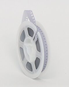 kodak regular 8mm white opaque acetate leader – 50 ft reel