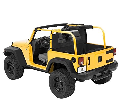 Bestop 8003135 Black Diamond Windjammer for 2007-2018 Wrangler 2DR