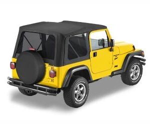 Bestop 7913901 Black Sailcloth Replace-A-Top for 1997-2002 Wrangler