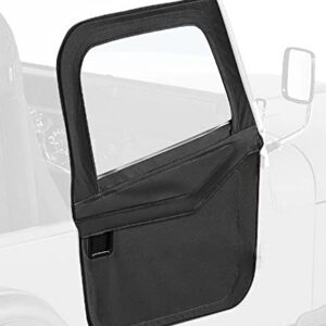 Bestop 5177201 Black 2-Piece Fabric Doors 1966-1977 Ford Bronco