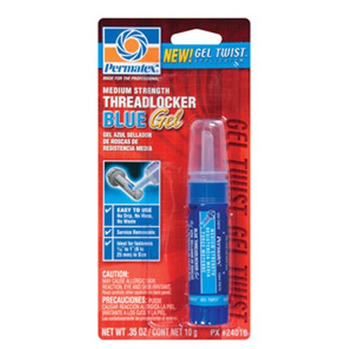 Permatex Threadlocker Blue Gel 10 Gram (2 PACK)