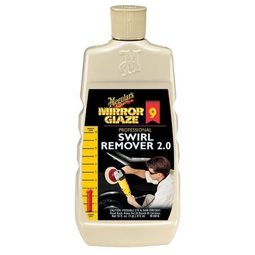 Meguiar'S Mirror Glaze Swirl Remover (No.9) Removes Light Scratches Swirl Marks & Mild Defects 16 Fl