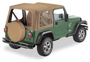 Bestop 7912237 Spice Sailcloth Replace-A-Top for 1997-2002 Wrangler TJ