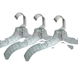 Merrick C73410d Cryst Crystal Cut Dress Hangers 4 Count