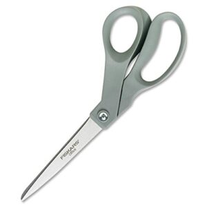 fiskars scissors (142500), gray, 8 inches